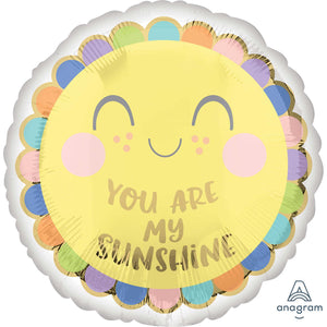 45cm Standard HX Sweet Baby You Are My Sunshine Balloon