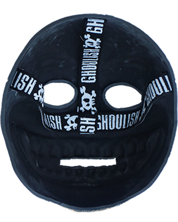 Danger Smiley Glow in the Dark Deluxe Half Mask