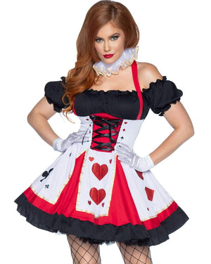 Dark Heart Queen Womens Costume