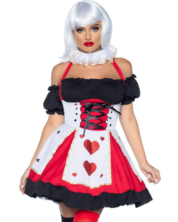 Dark Heart Queen Womens Costume