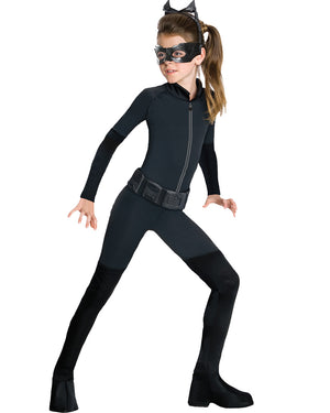 Dark Knight Rises Catwoman Tween Girls Costume