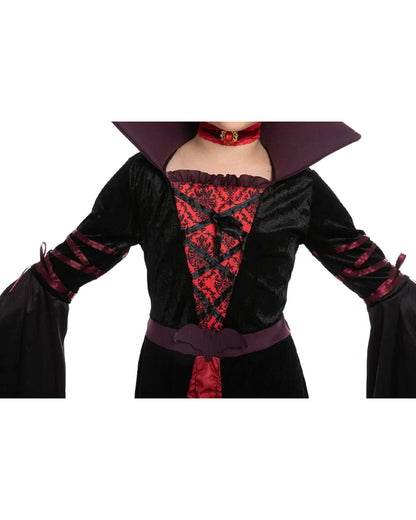 Dark Vampire Princess Kids Costume
