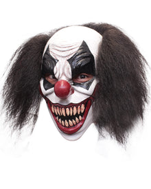 Darky the Clown Deluxe Halloween Mask with Hair