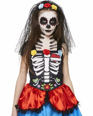 Day of Dead Girls Costume