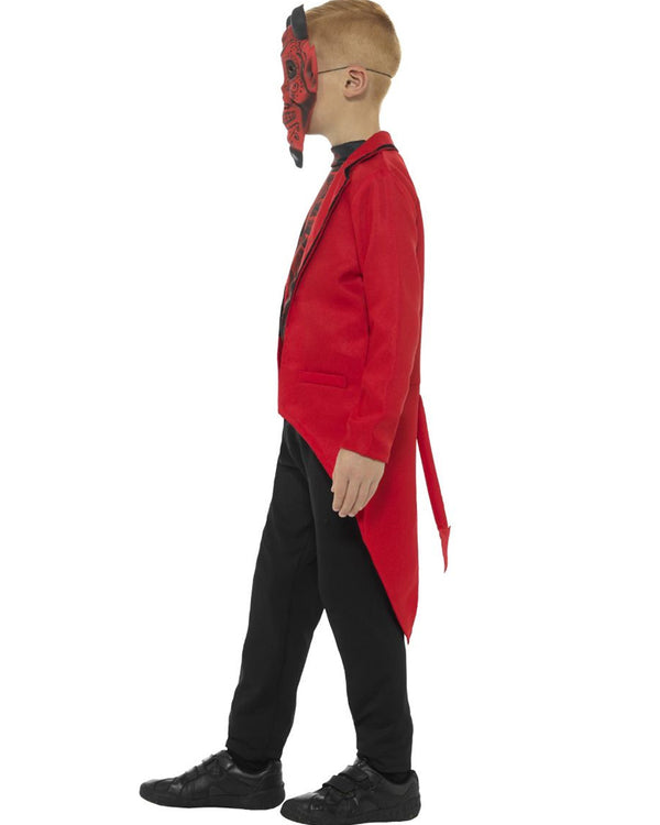 Day of the Dead Devil Deluxe Boys Costume