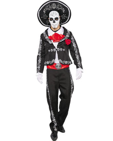 Mariachi Day of The Dead Mens Halloween Costume