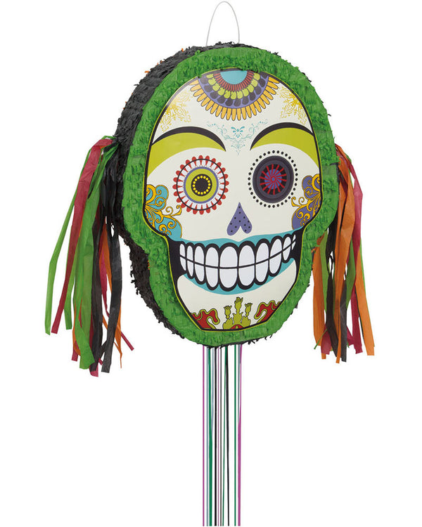 Day Of The Dead Pinata Pull 58cm
