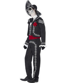 Day of the Dead Senor Bones Mens Halloween Costume