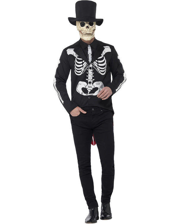 Day of the Dead Senor Skeleton Mens Costume