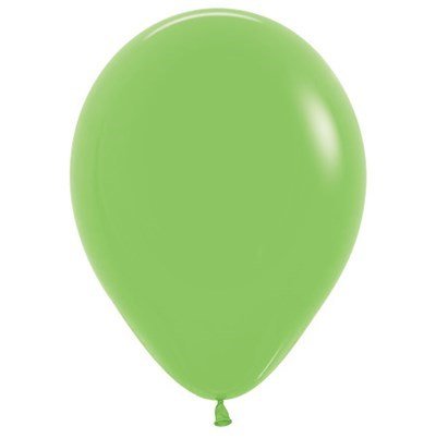 Sempertex 30cm Fashion Lime Green Latex Balloons 031 - 50PK