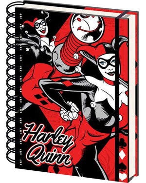 DC Comics Harley Quinn A5 Notebook