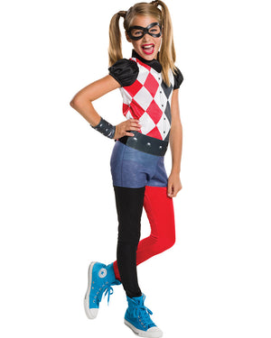 DC Superhero Girls Harley Quinn Value Girls Costume