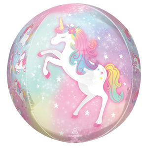 Orbz XL Enchanted Unicorn Balloon