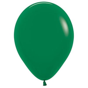 Sempertex 30cm Fashion Forest Green Latex Balloons 032 - 50PK