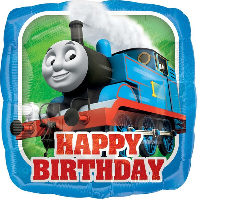 45cm Standard HX Thomas the Tank Engine Happy Birthday Balloon