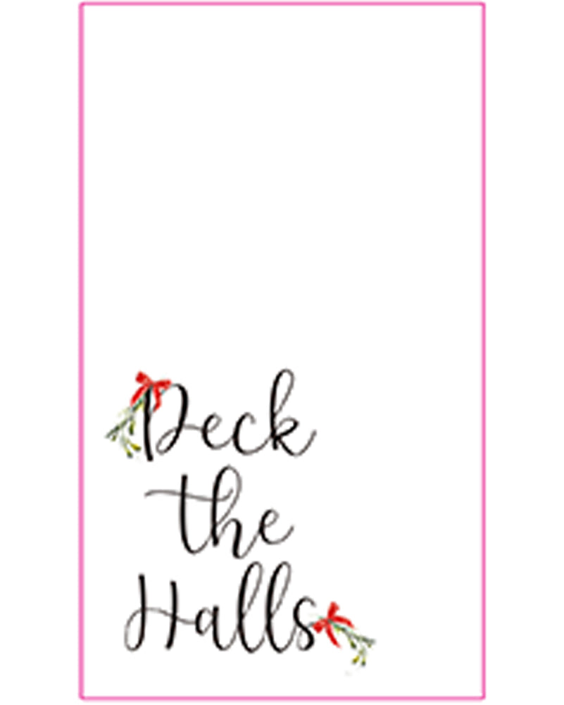 Christmas Deck The Halls 40cm Napkins Pack of 15