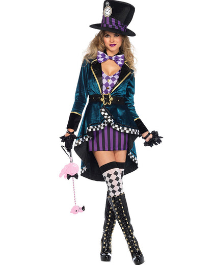 Delightful Hatter Womens Costume