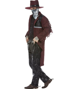 Deluxe Dark Spirit Western Cowboy Mens Costume
