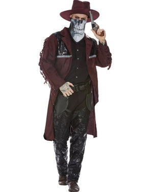 Deluxe Dark Spirit Western Cowboy Mens Costume