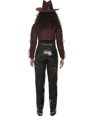 Deluxe Dark Spirit Western Cowgirl Womens Costume