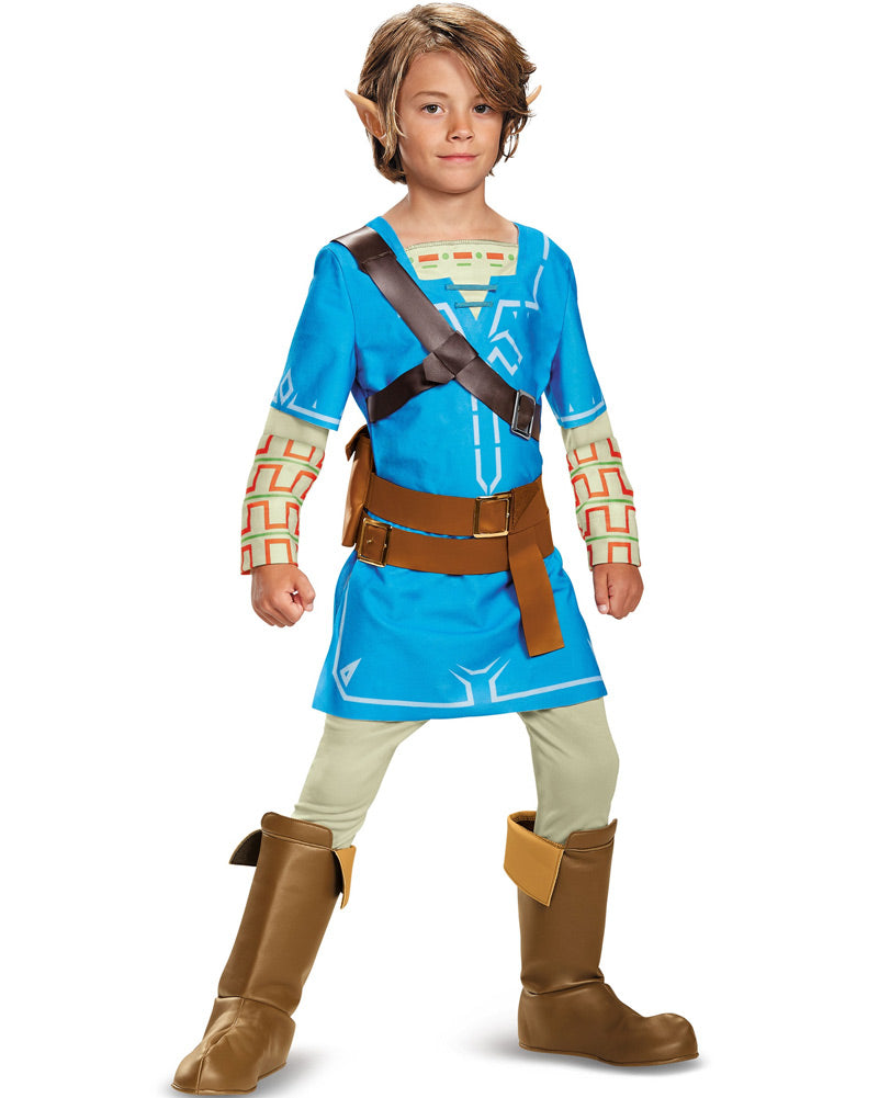 Breath of the Wild Deluxe Link Boys Costume