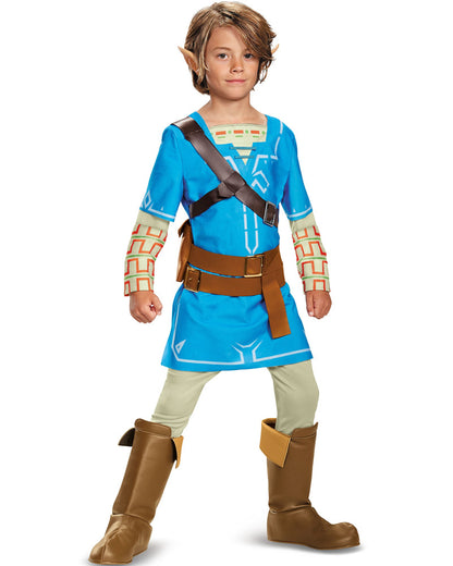 Breath of the Wild Deluxe Link Boys Costume