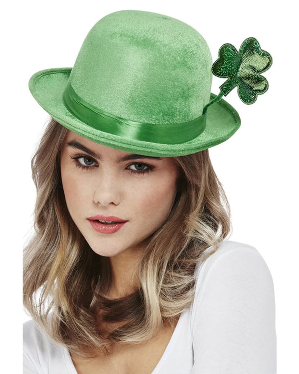 Deluxe Paddys Day Bowler Hat