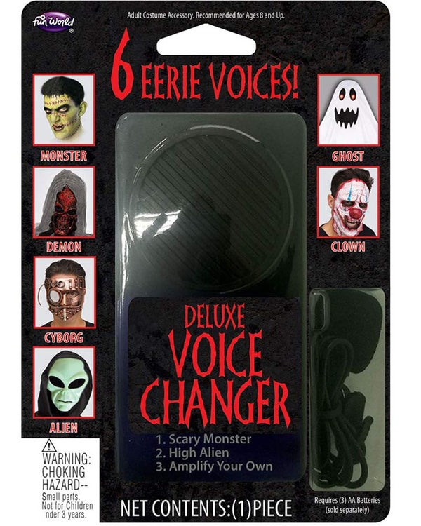Ghost Face Deluxe Voice Changer With Blood