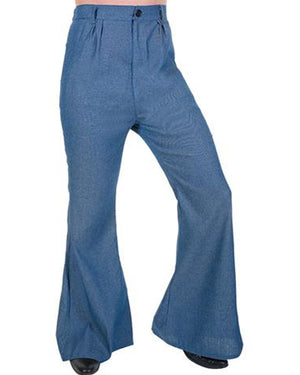 70s Denim Flare Mens Pants