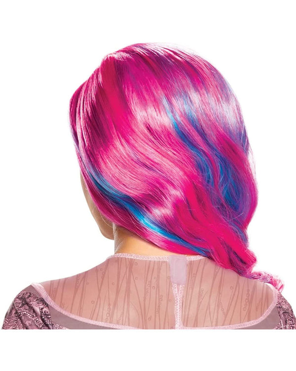 Descendants 3 Audrey Long Pink and Blue Kids Wig