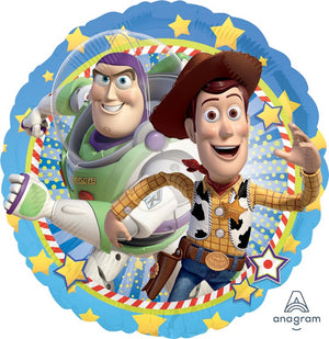 45cm Standard HX Woody & Buzz Balloon