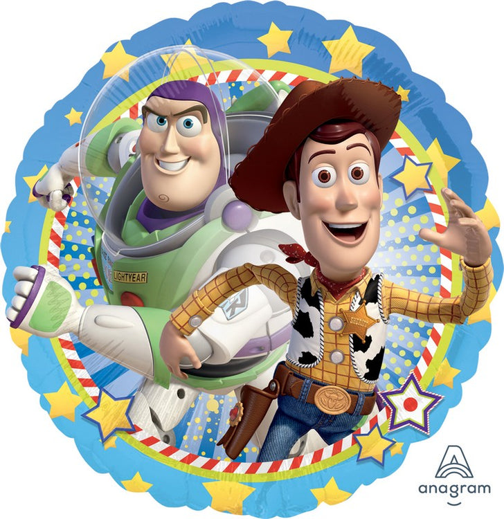 45cm Standard HX Woody & Buzz Balloon