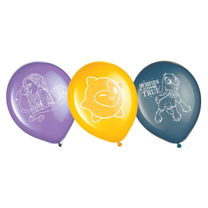 Disney Wish Latex Balloons Pack of 6