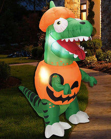 Dinosaur Trick Raw Treat Lawn Inflatable 1.8m