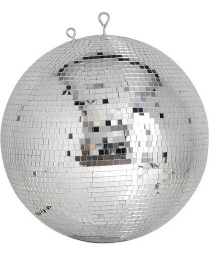 70s Disco 30cm Mirror Ball and Motor Set