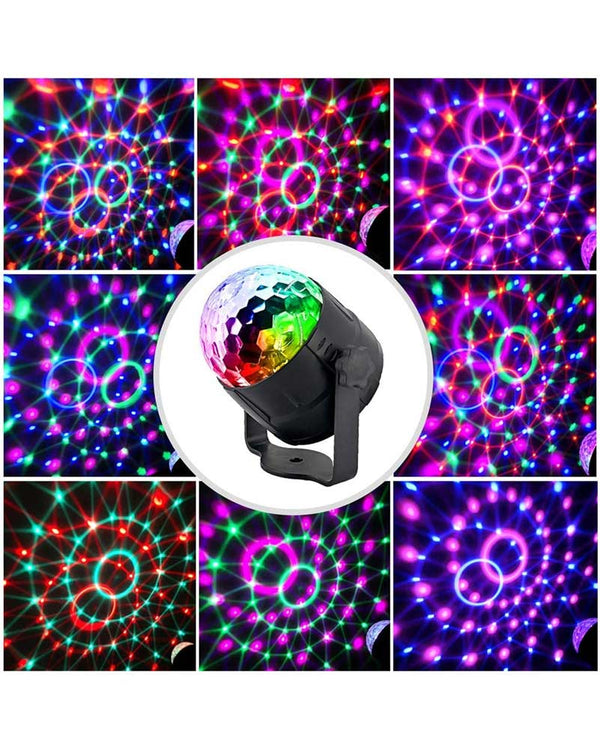 70s Disco CR Lite Mini Star Ball LED Party Light Wire