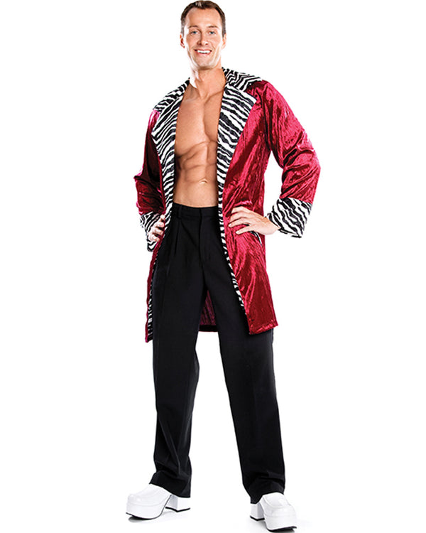 70s Disco White Platform Mens Shoes