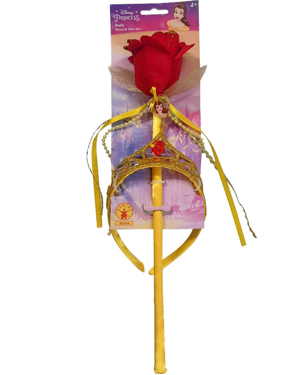 Disney Belle Tiara and Wand Set