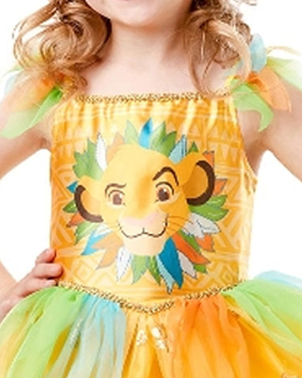 Disney Lion King Simba Tutu Girls Costume