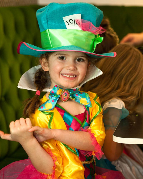 Disney Mad Hatter Girls Costume
