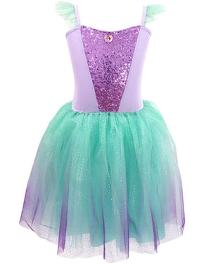 Disney Princess Ariel Romantic Tutu Dress Girls Costume