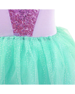 Disney Princess Ariel Romantic Tutu Dress Girls Costume