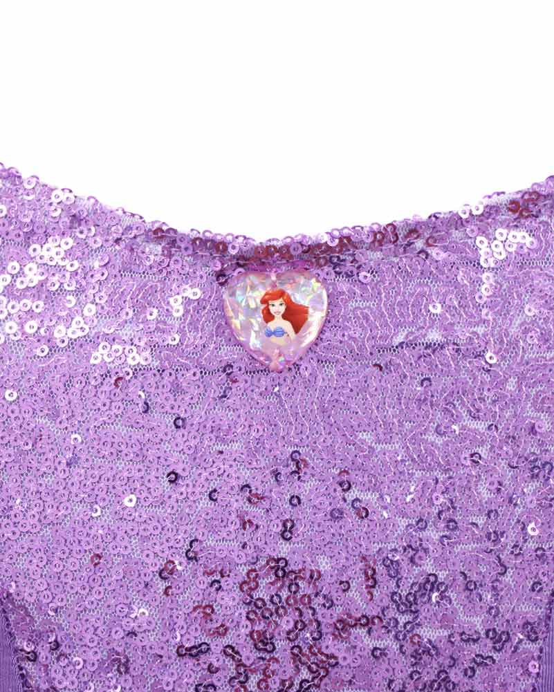 Disney Princess Ariel Sparkling Tutu Dress Girls Costume