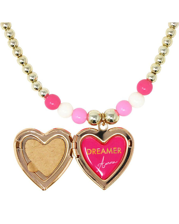 Disney Princess Aurora Dreamer Inspirational Locket and Gift Card