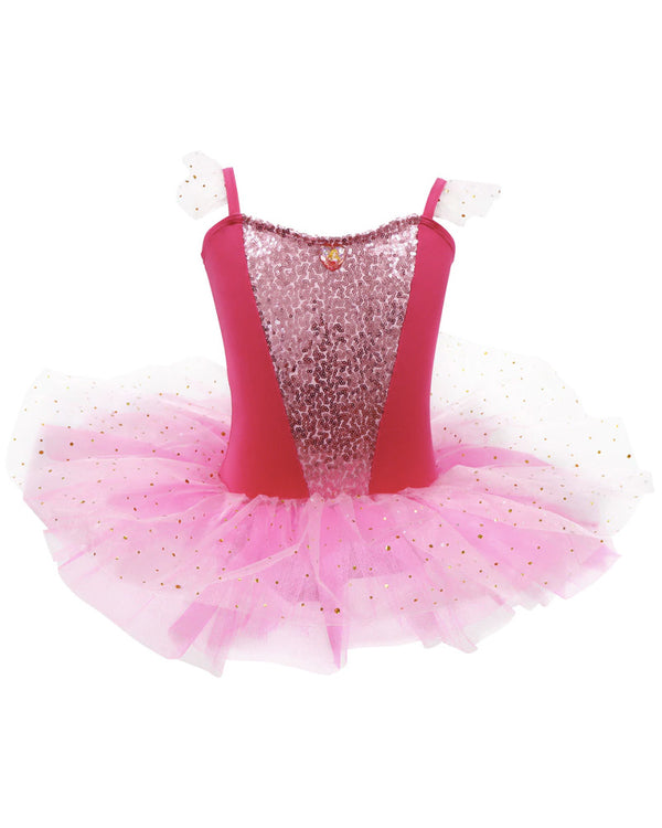 Disney Princess Aurora Sparkling Tutu Dress Girls Costume