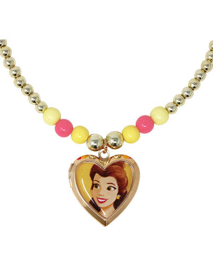 Disney Princess Belle Love Inspirational Locket and Gift Card