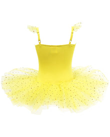 Disney Princess Belle Sparkling Tutu Dress Girls Costume