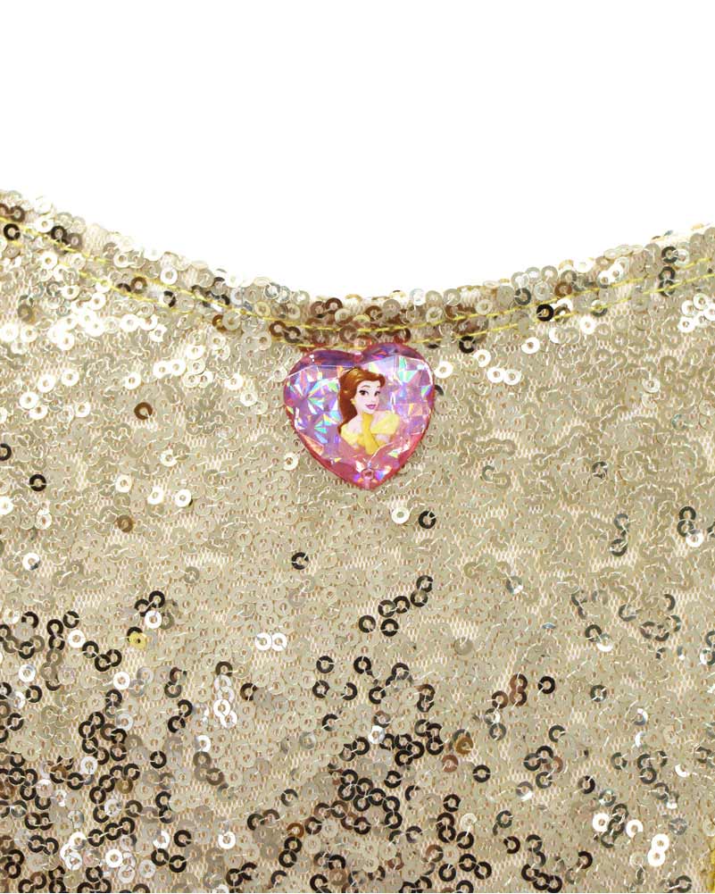 Disney Princess Belle Sparkling Tutu Dress Girls Costume