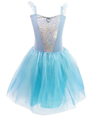 Disney Princess Cinderella Romantic Tutu Dress Girls Costume