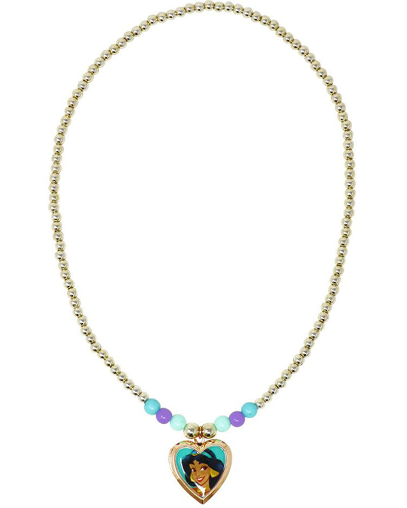 Disney Princess Jasmine Confident Inspirational Locket and Gift Card